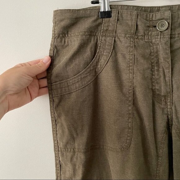 mec Green Straight Leg Hiking Pants Womens 10 - Picture 5 of 6